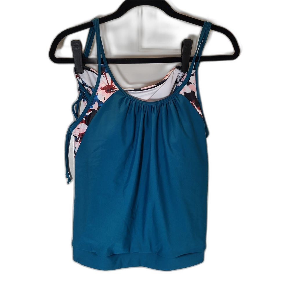 NEW Blue Tankini Size Large